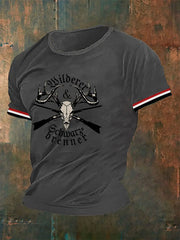 Herren-T-Shirt Wilderer Schwarz brenner