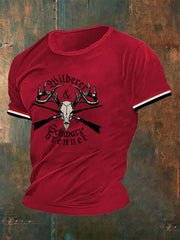 Herren-T-Shirt Wilderer Schwarz brenner