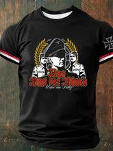 Herren Das Blut der Ahnen Wahre dein Antlitz bedrucktes Kurzarm-T-Shirt