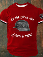 Herren Es wird Zeit die alten Geister zu rufen! Bedrucktes T-Shirt