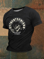Bedrucktes Kurzarm-T-Shirt für Männer in Ost deutschland