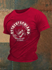 Bedrucktes Kurzarm-T-Shirt für Männer in Ost deutschland