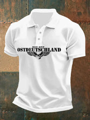 Herren Ostdeutschland - Skull Wing Drei-Knopf-Tweed-Oberteil