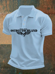 Herren Ostdeutschland - Skull Wing Drei-Knopf-Tweed-Oberteil