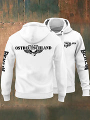 Herren-Sweatshirt mit Kapuze Ost deutschland