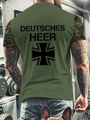 Herren Deutsches Heer T-Shirt mit kurzen Ärmeln