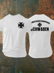 Bedrucktes Herren-T-Shirt der - schutz kompanie Schwaben