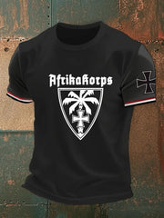 Männer Afrika Corps T-Shirt mit kurzen Ärmeln