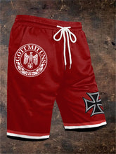 Herren Gott mit uns Print Shorts