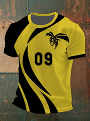 Männer Dortmund T-Shirt mit kurzen Ärmeln