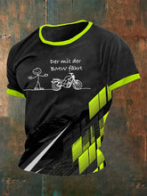 Männer Der mit der BMW fährt T-Shirt