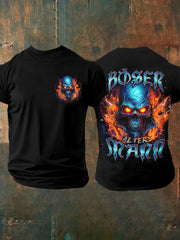 Bedrucktes T-Shirt für Herren BÖSER ALTER MANN