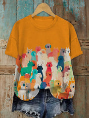 Tierfreundliches T-Shirt für Frauen