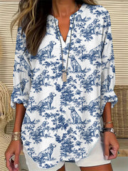 Damen Golden Retriever Hunde druck lässig T-Shirt