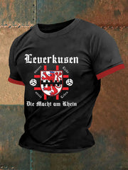 Herren Leverkusen Kurzarm-T-Shirt