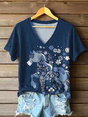 Frauen Pferd T-Shirt