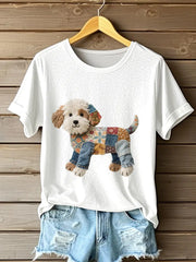 Frauen Welpen T-Shirt