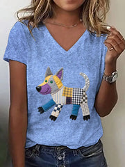 Frauen Welpen T-Shirt