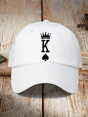 Unisex Poker King of Pik Vintage Hut
