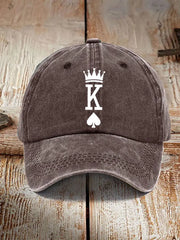 Unisex Poker King of Pik Vintage Hut