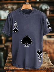 Unisex Poker Ace of Pik T-Shirts