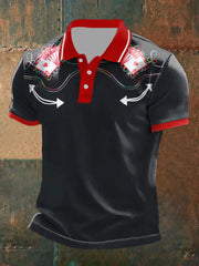 Herren Poker Vintage Tops