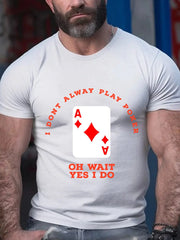 Herren Poker T-Shirt