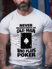 Herren Poker T-Shirt