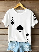 Frauen Poker Ace of Pik T-Shirts