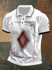 Herren Texas Hold'em Diamond A Tops