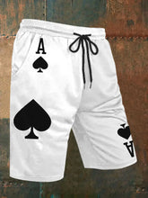 Herren Poker Ace of Pik Shorts