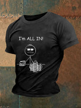 Herren Poker T-Shirt