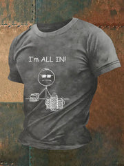 Herren Poker T-Shirt