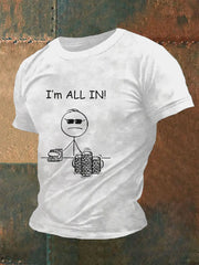 Herren Poker T-Shirt