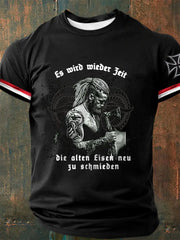 Herren Es wird Zeit die alten Geister zu rufen! Bedrucktes Kurzarm-T-Shirt