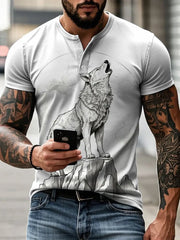 Herren Wolf T-Shirt