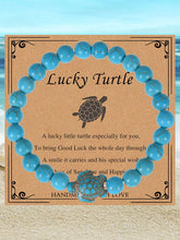 Damen Türkis-Meeres schildkröten armband