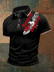 Deutsche patriotische Flagge der Männer bedruckte lässige Tops