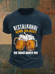 Lustiges Bier liebhaber für Männer Casual T-Shirt