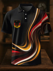 Männer Deutschland Schwarz Rot Und Gelb Kunst Shirt