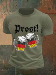 Lustige Prost der Männer! Bier liebhaber lässiges T-Shirt