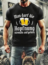 Herren Bier liebhaber Casual T-Shirt