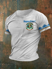 Herren Augustiner T-Shirt mit kurzen Ärmeln