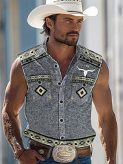 Weste im westlichen Stil der Männer