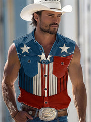 Weste im westlichen Stil der Männer