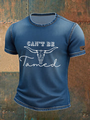 Herren T-Shirt im westlichen Stil