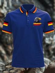 Deutschland bedrucktes Herren hemd