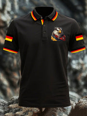 Deutschland bedrucktes Herren hemd