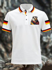 Deutschland bedrucktes Herren hemd