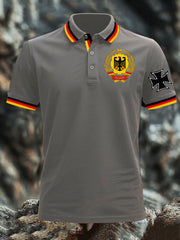 Deutschland bedrucktes Herren hemd